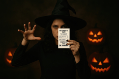 Spooky Halloween Receipt PNG|Funny Printable &amp; Sublimation Product Image 3