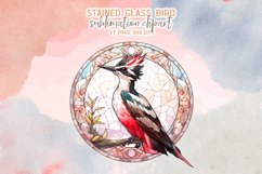 Stained Glass Bird Sublimation Product Image 10