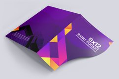 9×12 Right Pocket Presentation Folder Mockups Product Image 1