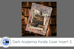 Dark Academia Kindle Cover Insert 3| Raven Book Aesthetic Product Image 2