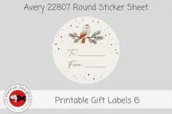 Christmas Printable Gift Labels 6 Product Image 2