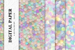 Rainbow glitter Background Wallpaper Sparkles Digital Paper Product Image 1