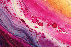 Pink Purple Fluid Art Marble Gold Glitter Texture Product Image 1
