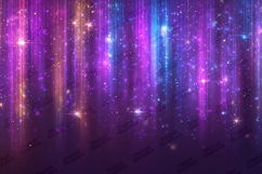 Purple Cosmic Swirl Black Hole Galaxy Background Product Image 1