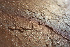 Bronze Copper Cracked Metallic Glitter Macro Texture Product Image 1