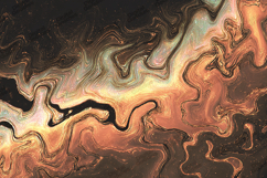 Dark Iridescent Gold Swirl Abstract Texture Background Product Image 1