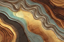 Textured Metallic Swirl Pattern in Gold and Bronze Tones Product Image 1