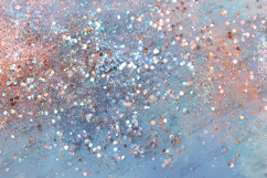 Blue Rose Gold Glitter Dust Background JPG Texture Product Image 1