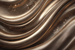 Shimmering Bronze Metallic Waves Glitter Background Product Image 1