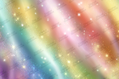 Soft Rainbow Glitter Sparkle Background Texture Product Image 1