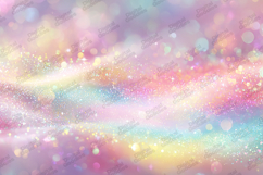 Pastel Rainbow Glitter Sparkle Background Texture Product Image 1