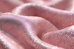 Glamorous Pink Glitter Silk Fabric Background Texture Product Image 1
