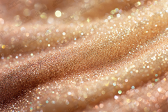 Luxurious Gold Bronze Glitter Silk Fabric Background Texture Product Image 1