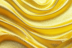 Rich Golden Silk Fabric Glitter Swirl Background Texture Product Image 1