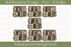 Back To School Grade Level Pink Camo Teacher &amp; Student Shirt Product Image 9