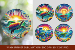wind spinner - sea turtle under the sea Product Image 1