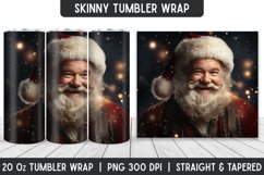 Christmas Santa Tumbler Sublimation | | Christmas Product Image 1