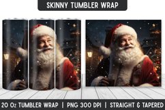 Christmas Santa Tumbler Sublimation | | Christmas Product Image 1