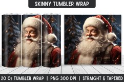 Christmas Santa Tumbler Sublimation | | Christmas Product Image 1
