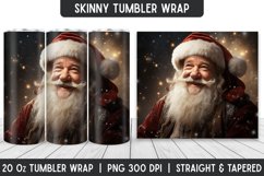 Christmas Santa Tumbler Sublimation | | Christmas Product Image 1