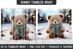 Christmas Tumbler Sublimation Wrap | Christmas Product Image 1
