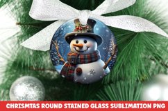 Christmas Round Ornament PNG | Christmas | Sublimation | PNG Product Image 1