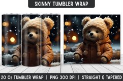 Christmas Tumbler Sublimation Wrap | Christmas Product Image 1