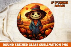Halloween Round Sublimation| Sublimation | Pumpkin | Fall Product Image 1