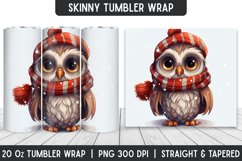 Christmas Tumbler Sublimation Wrap | Christmas Product Image 1