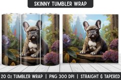 Dog Tumbler Wrap | Sublimation Designs | Tumbler Product Image 1
