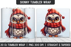 Christmas Tumbler Sublimation Wrap | Christmas Product Image 1