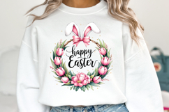 Happy Easter Clipart, Happy Easter Sublimation PNG Product Image 2