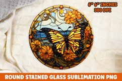 Halloween Round Sublimation PNG | Halloween Sublimation Product Image 1