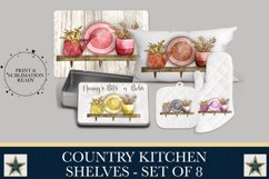 Country Kitchen Shelves - Set of 8 Product Image 4