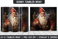 Christmas Santa Tumbler Sublimation | | Christmas Product Image 1