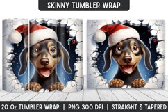 Christmas Tumbler Sublimation Wrap | Christmas Product Image 1