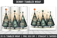 Christmas Tree Tumbler Wrap | Christmas | Tumbler Product Image 1