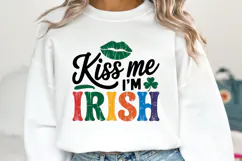 Kiss me I'm Irish Svg | St Patrick's day Design Product Image 2