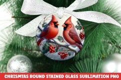 Christmas Round Ornament PNG | Christmas | Sublimation | PNG Product Image 1