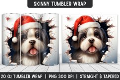 Christmas Tumbler Sublimation Wrap | Christmas Product Image 1
