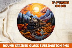 Halloween Round Sublimation| Sublimation | Pumpkin | Fall Product Image 1