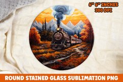 Halloween Round Sublimation| Sublimation | Pumpkin | Fall Product Image 1
