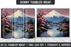 Christmas Tumbler Sublimation Wrap | Christmas Product Image 1
