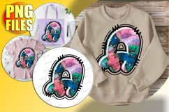 A Doodle Letter Valentine Loving Joyful Heart! Product Image 1
