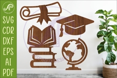 School Icons SVG Teacher Classroom Clipart 5 Product Image 1