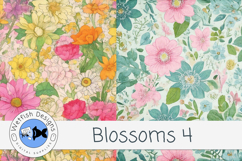 Blossoms Paper Pack 4 Product Image 2