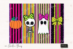 Printable Cartoon Halloween Bookmarks Product Image 2