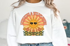 Sunshine &amp; Wildflowers SVG | Quotes| SVG Cut Files Product Image 2
