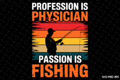 Passion is Fishing SVG Design| Fishing Svg | Fish Svg Product Image 1