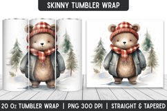 Christmas Tumbler Wrap | Christmas | Sublimation Product Image 1